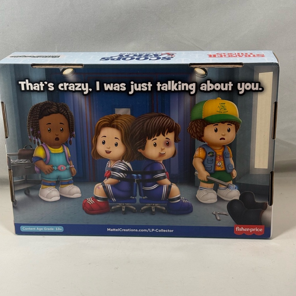 Stranger Things Scoops Ahoy Fisher Price Collectible Toy Set - Multicolor - Picture 4 of 6